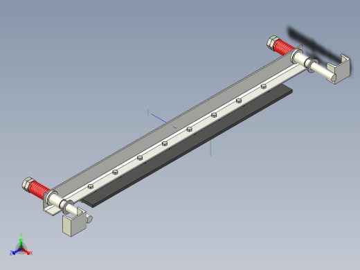 TD75型带式输送机弹簧清扫器 TD4E