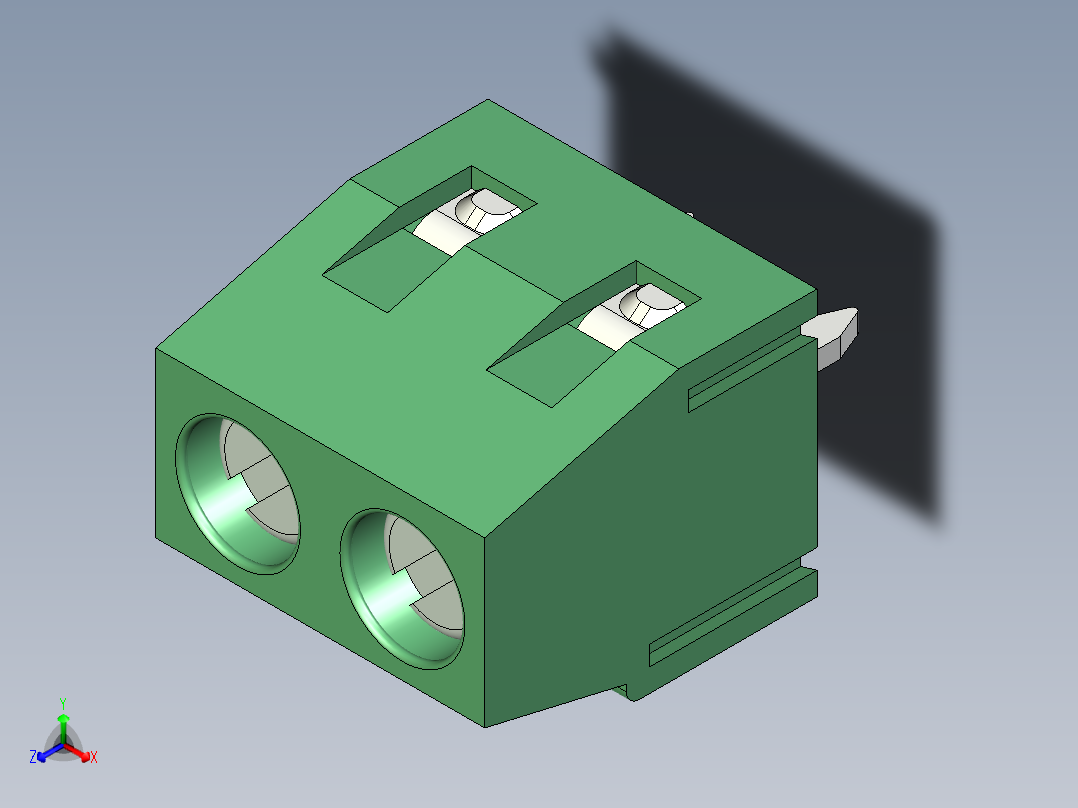 DG127-5.0-02P-14正等轴测图