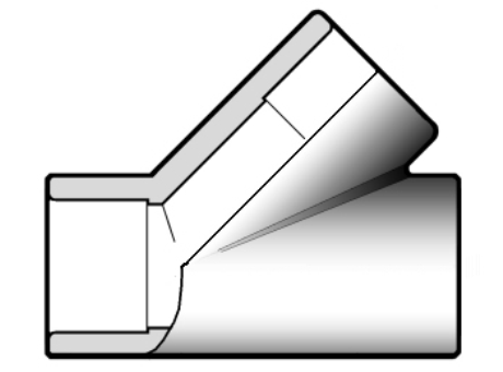 7YIV 45通带溶剂焊接插座
