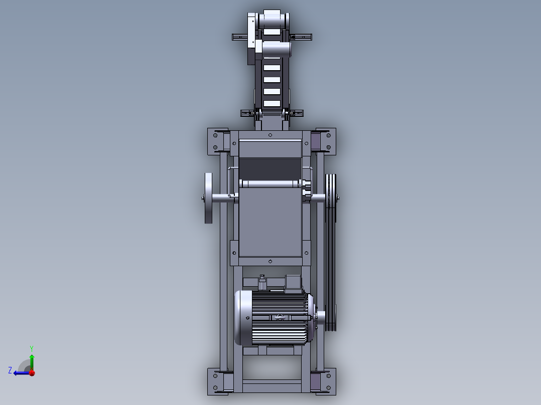 粉碎机三维(1)(1)右视图