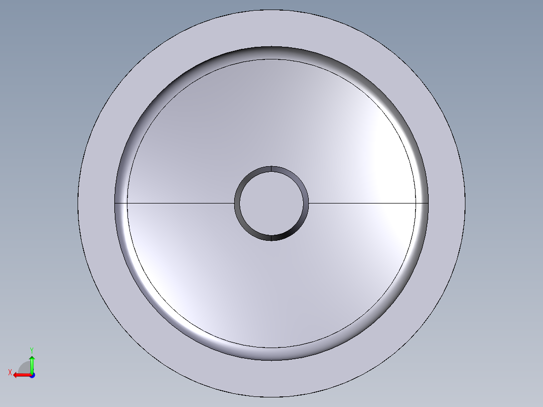 7CLV 带有溶剂焊接插座的端盖后视图