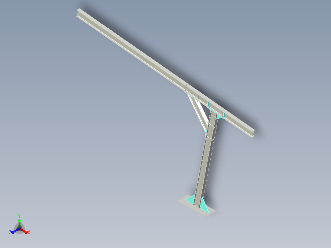 A0002570-车库结构钢架