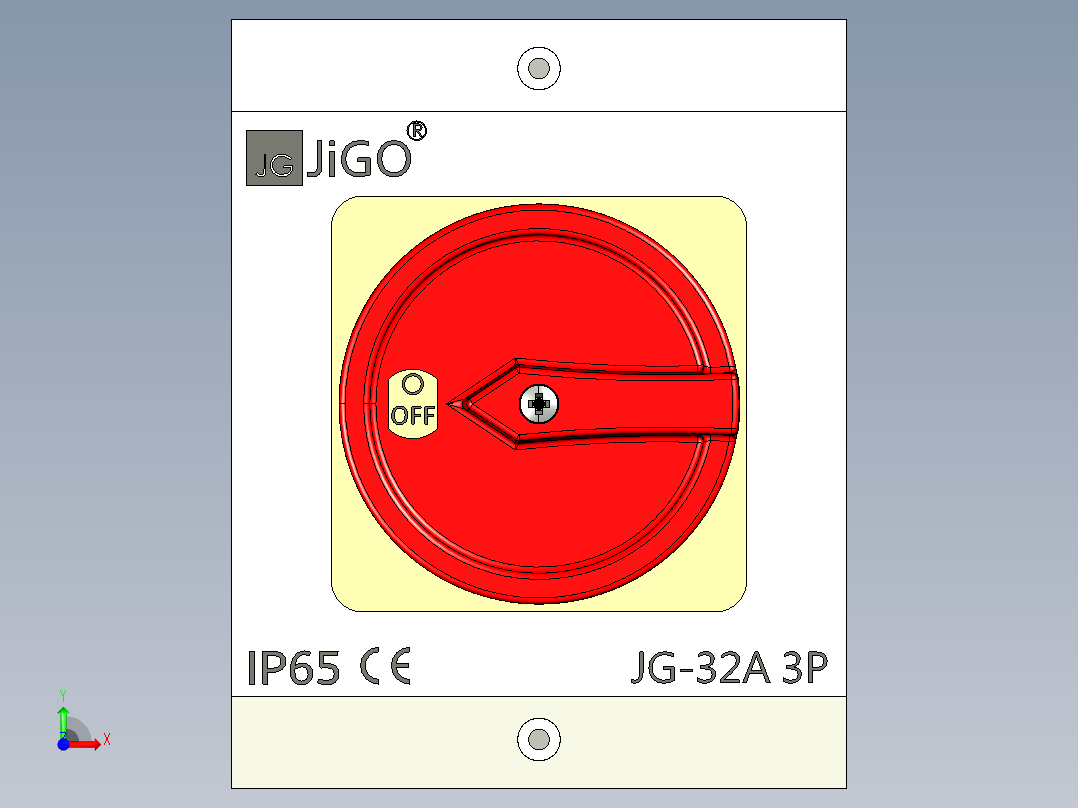 隔离开关前视图