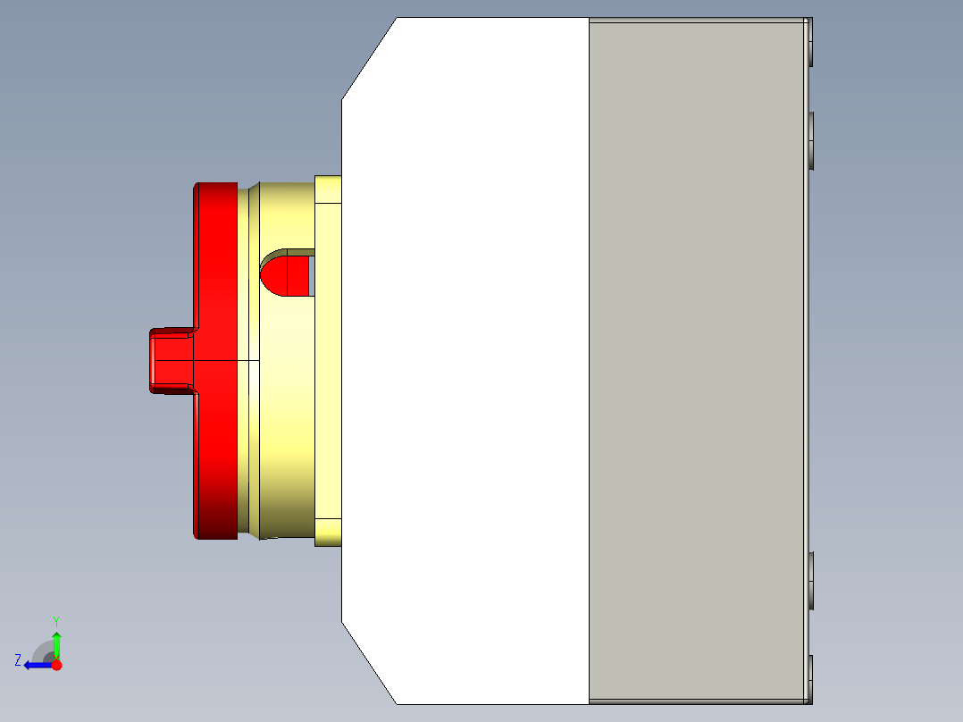 隔离开关右视图