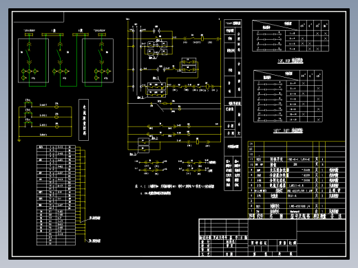 电气控制原理图纸M3