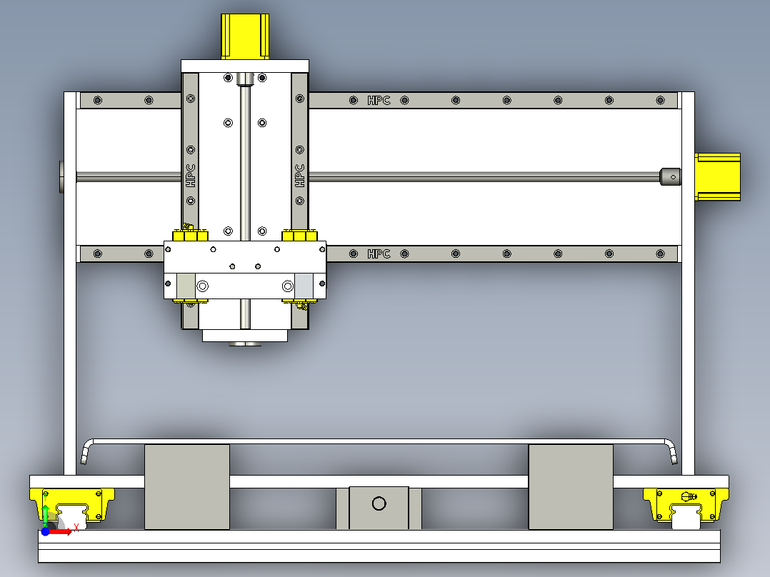 A2004534-数控铣床前视图
