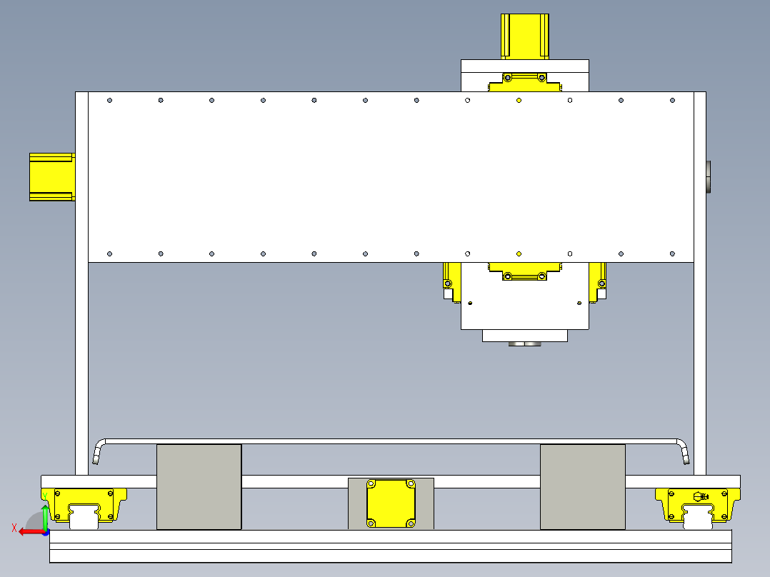 A2004534-数控铣床后视图