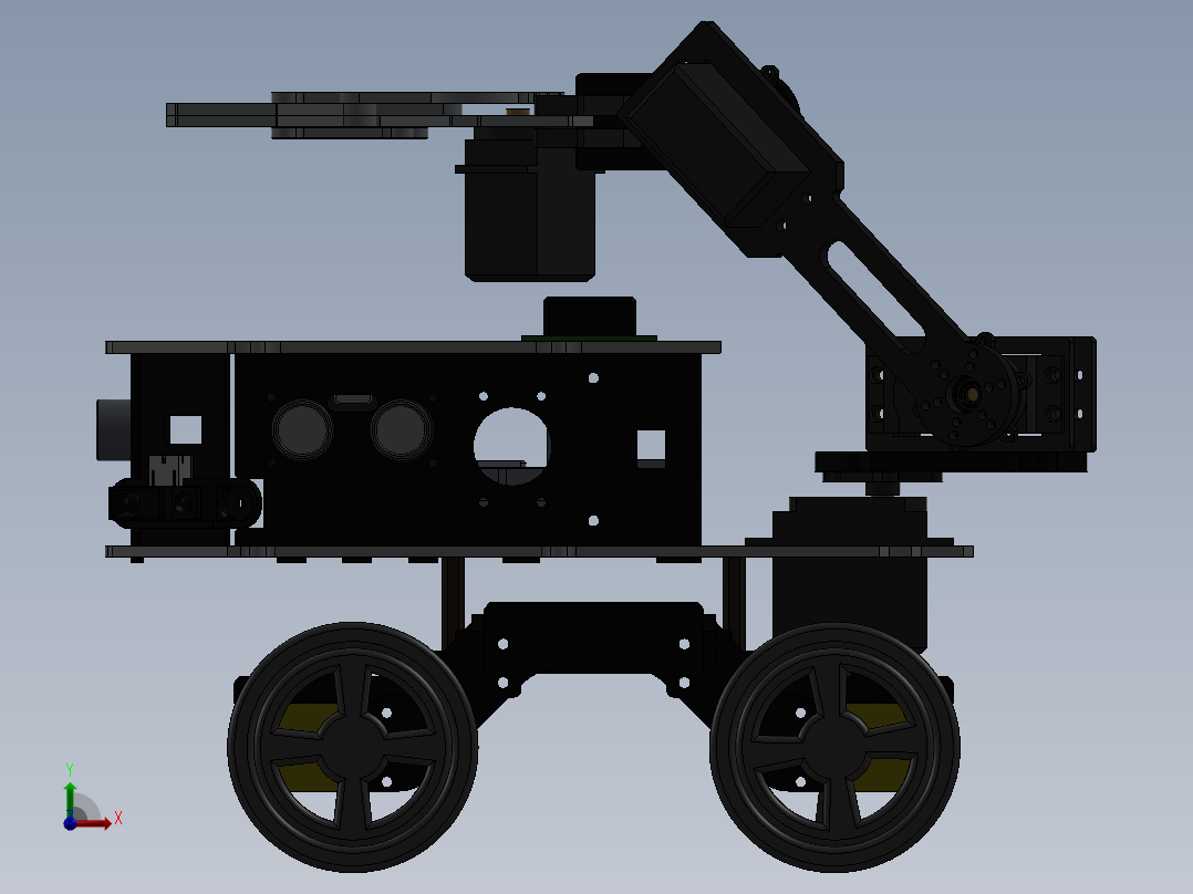 AGV小车、AGV(193)前视图