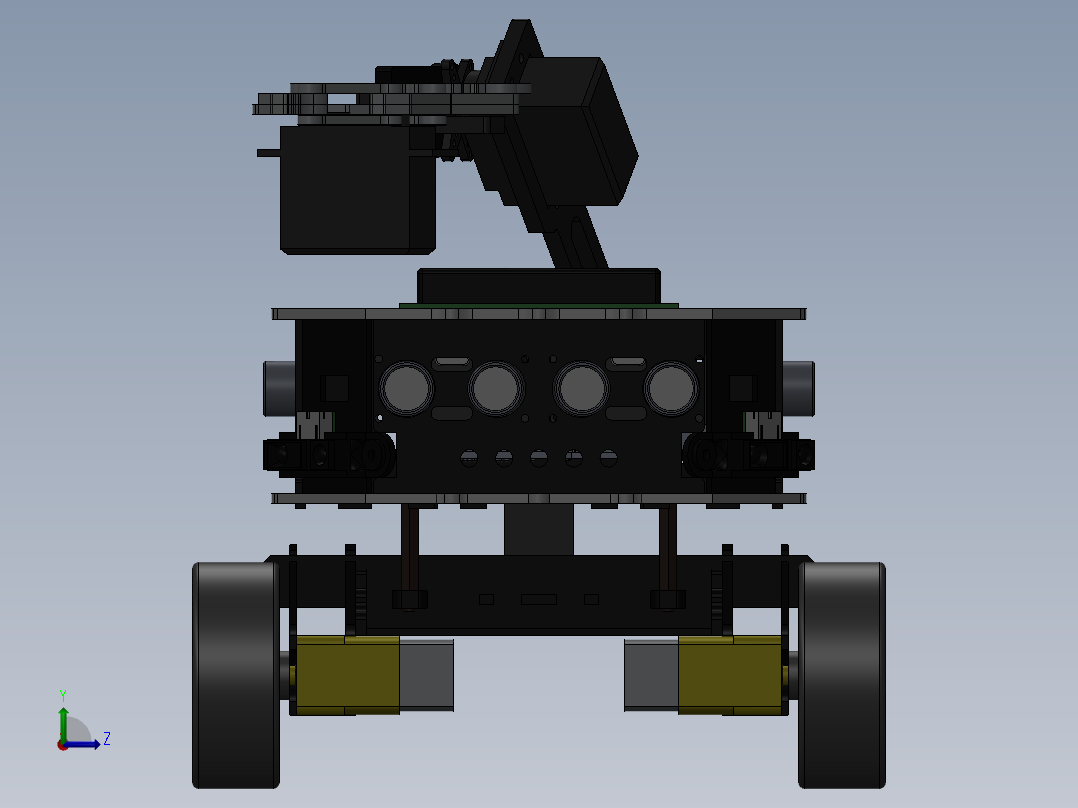 AGV小车、AGV(193)左视图