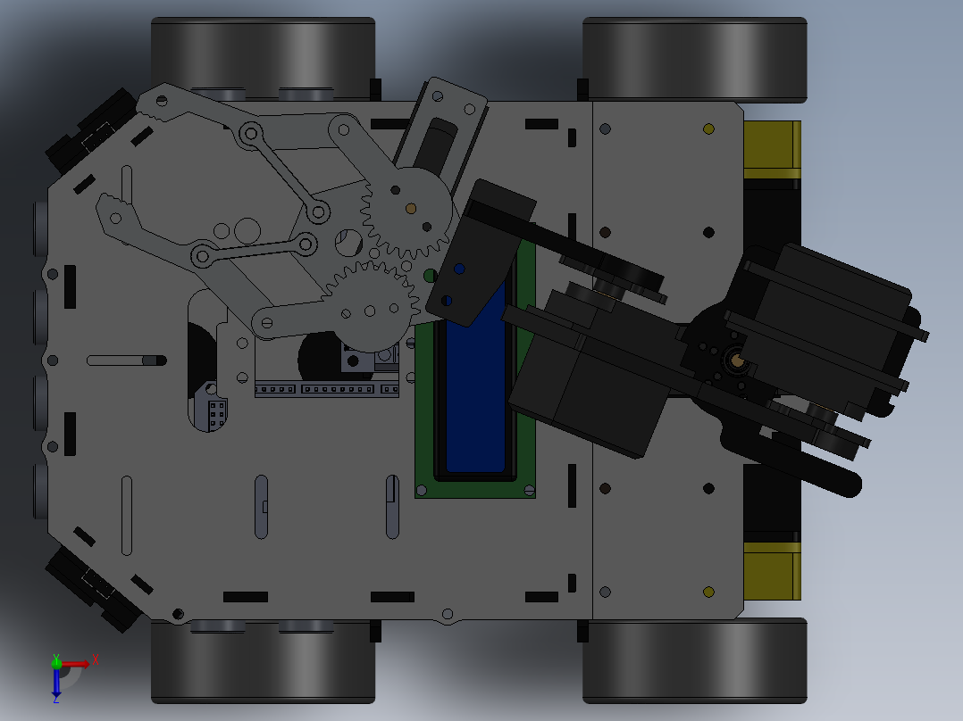 AGV小车、AGV(193)俯视图