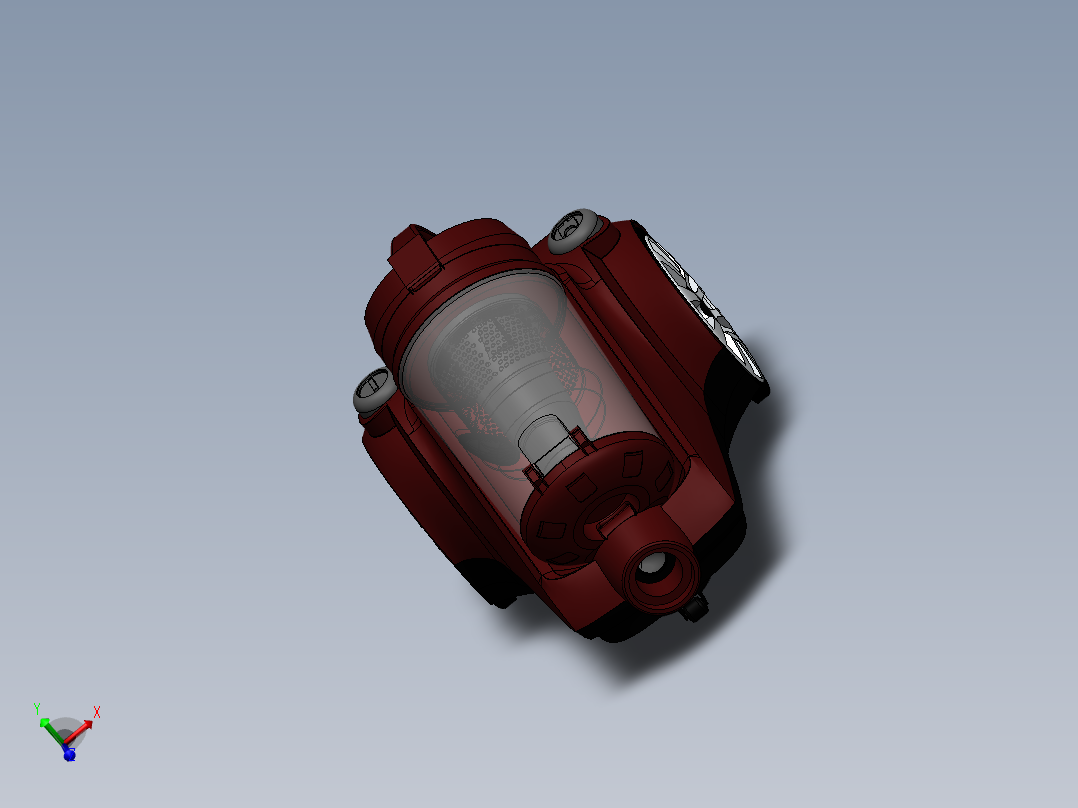 吸尘器(15)主视图