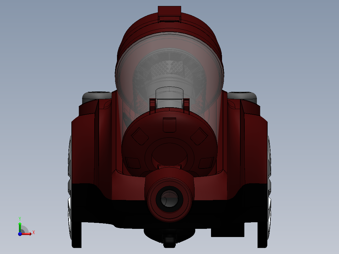 吸尘器(15)前视图
