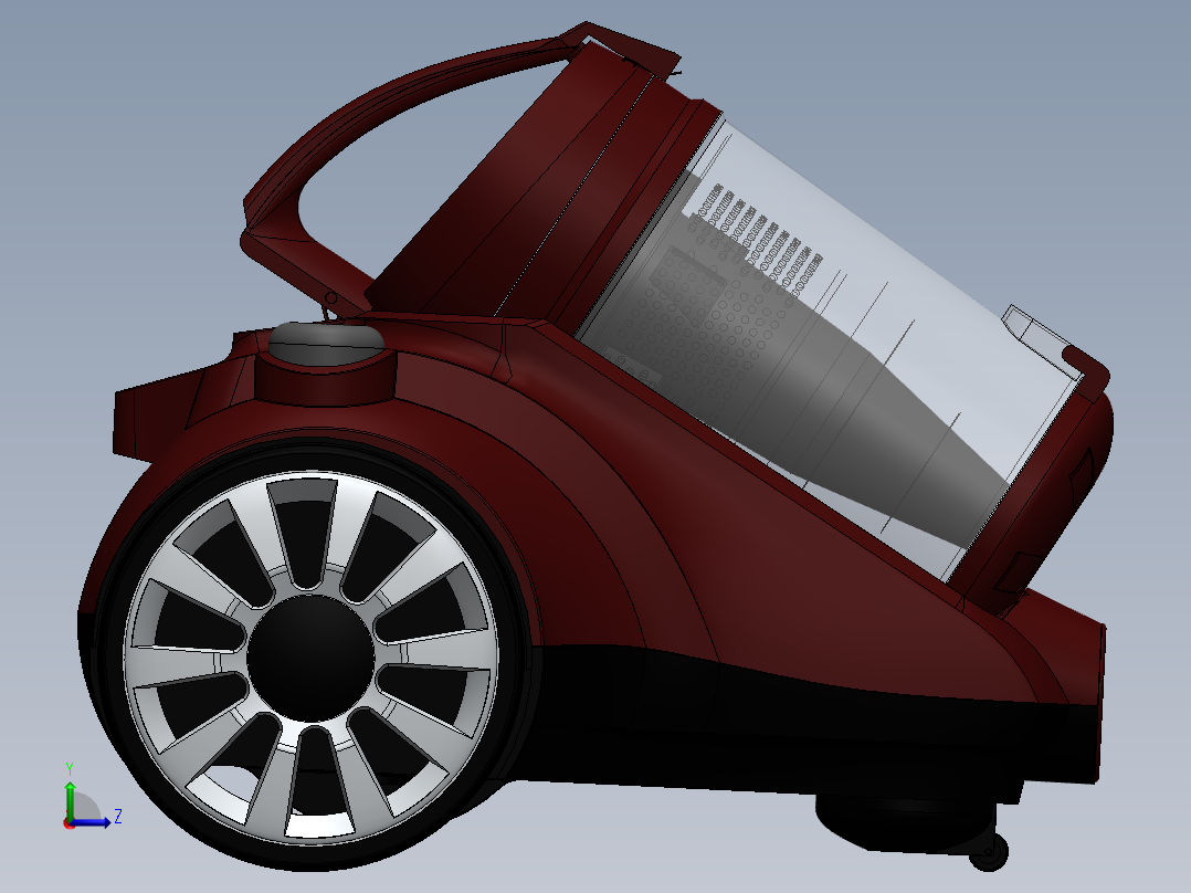 吸尘器(15)左视图