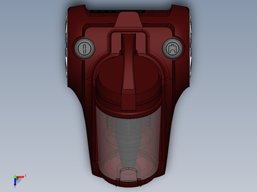 吸尘器(15)俯视图