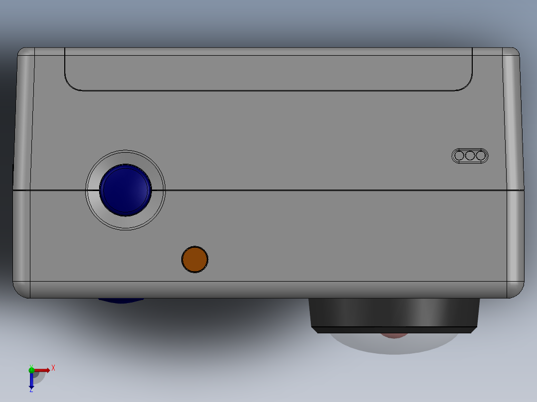 相机、摄像头(23)俯视图