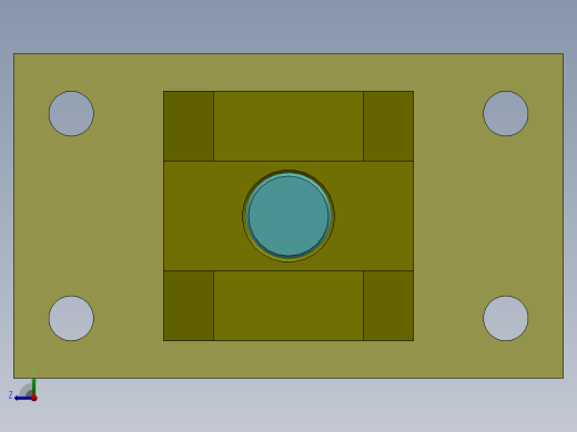 A0002802-拉杆液压缸 (DANIELI) ( 精整区尾部剪切机) 40x28x45 毫米右视缩略图