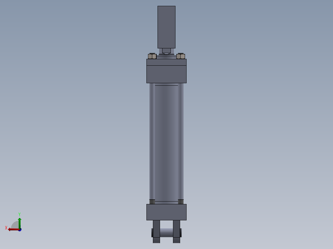 拉杆液压缸-82-6x44-45x306-mm-1.snapshot.1后视图