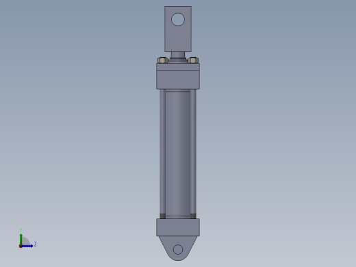 拉杆液压缸-82-6x44-45x306-mm-1.snapshot.1左视缩略图
