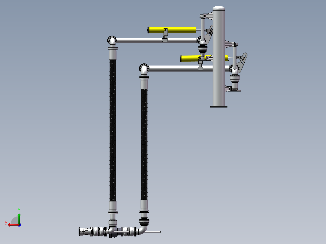 AL2412鹤管 1149632后视图