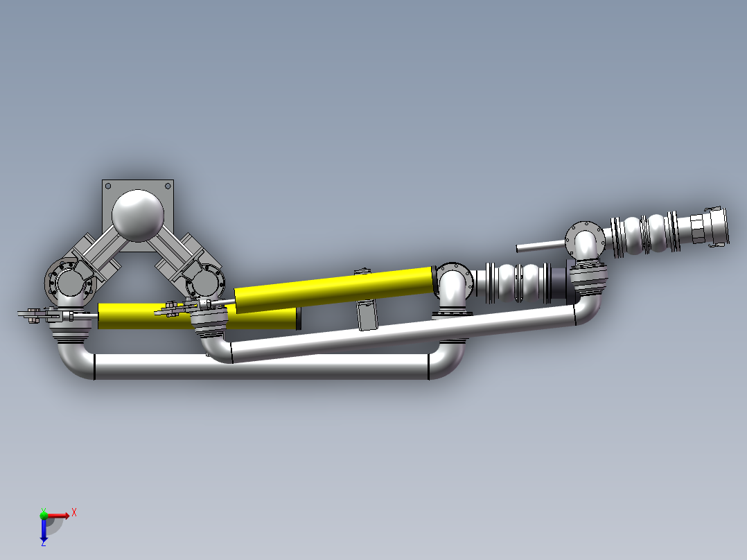 AL2412鹤管 1149632俯视图