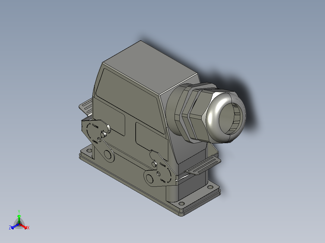 重型连接器16针