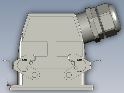 重型连接器16针前视缩略图