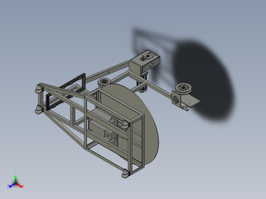 前部进料机架-XG1