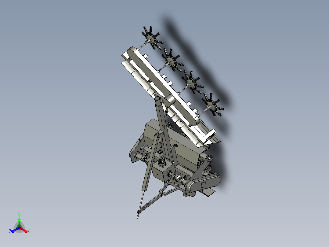 市政除雪的便携式除雪机械