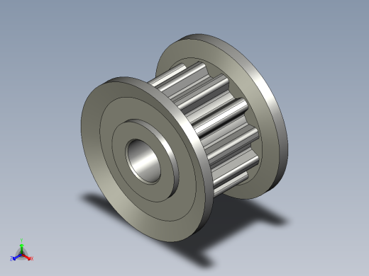 LE-T5-A轻载传动一般同步带轮AW12T5100-A-H635