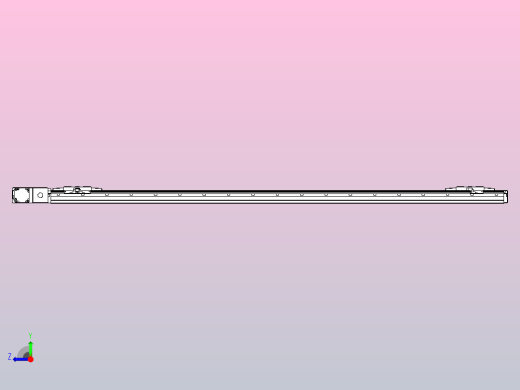 皮带直线轴双滑块型TPA-GCBS-120-P70-L700-QL-M20-N3右视缩略图