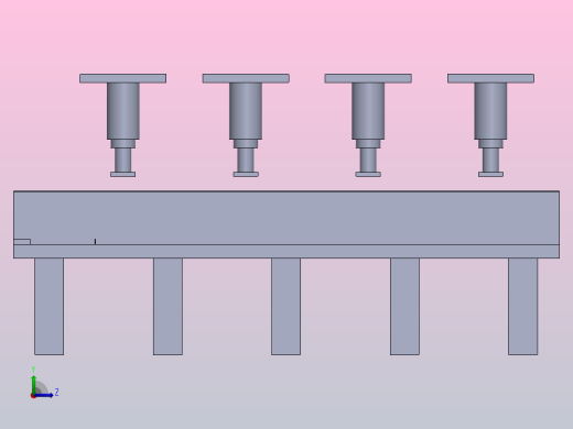 快卷门压合工艺系统