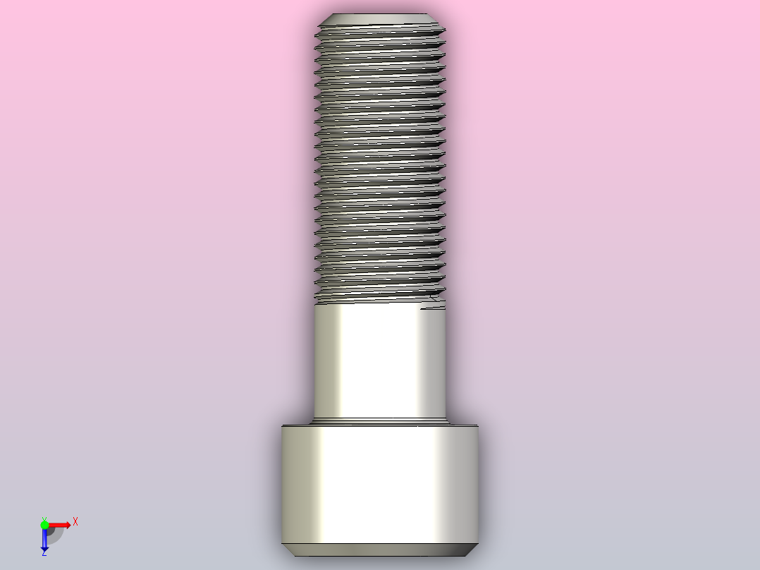 DIN_EN_ISO_4762_M64x200.ipt内六角螺钉俯视图