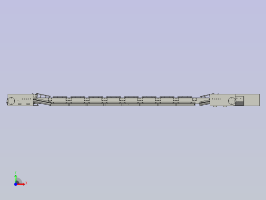 SGZ-800 1050刮板输送机设计+SolidWorks三维模型前视缩略图