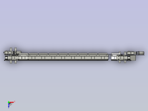 SGZ-800 1050刮板输送机设计+SolidWorks三维模型俯视缩略图