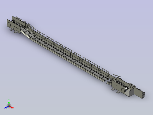 SGZ-800 1050刮板输送机设计+SolidWorks三维模型正等轴测缩略图