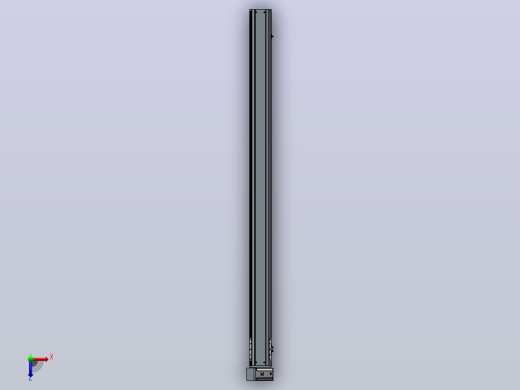 BDHB14M同步带模组[BDHB14M-L40-300-L-M20-C4-0001]俯视缩略图