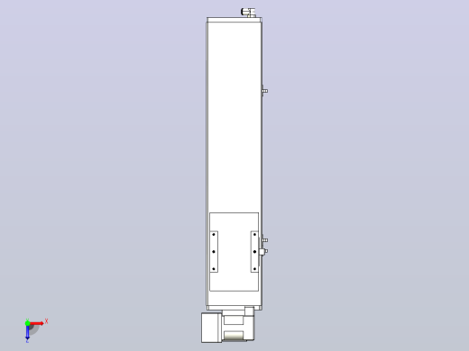 MCB14无尘皮带滑台[MCB14-L40-400-LU-P20-C3]俯视缩略图