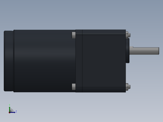 60AC(6W)微型交流（圆轴）组合型电机[60YR06WDV22-60GK10HK]左视缩略图