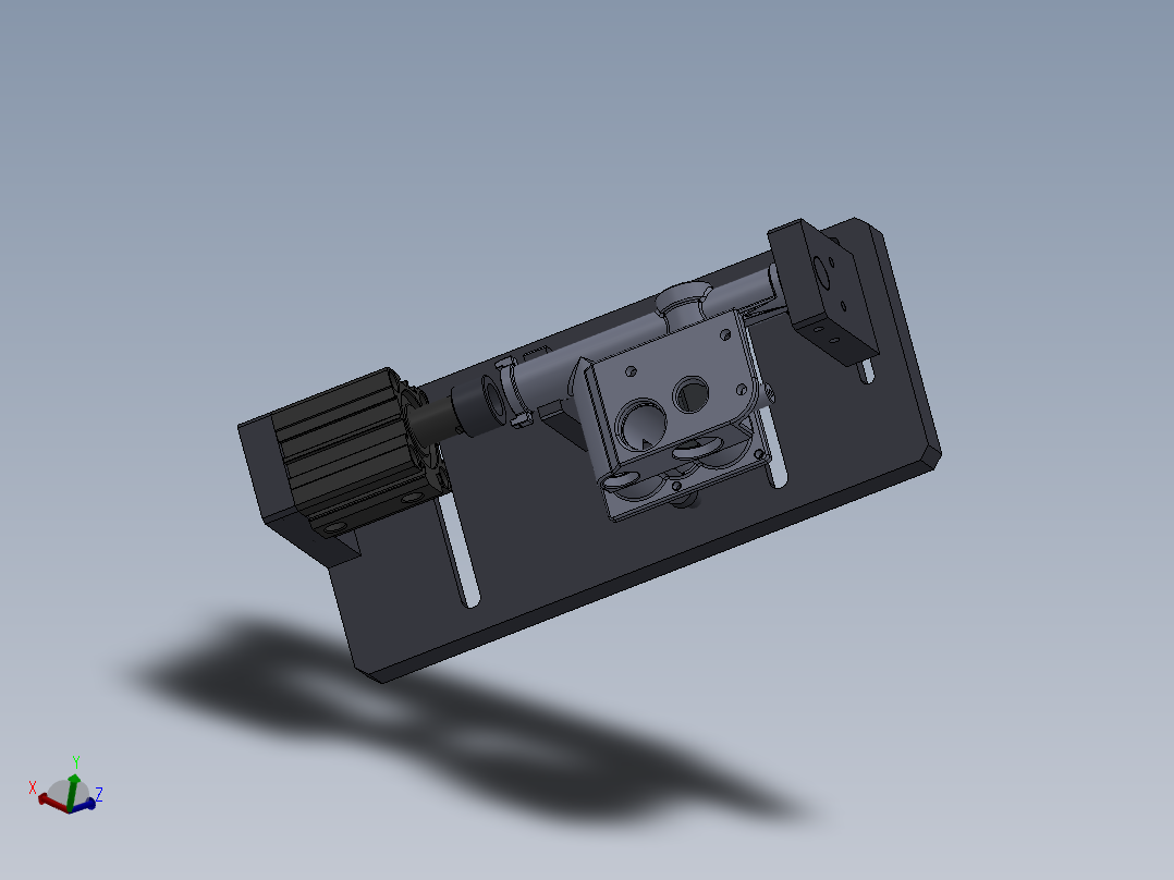 13GT68喷气管体钻孔夹具