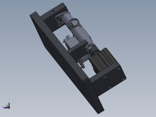 13GT68喷气管体钻孔夹具右视缩略图