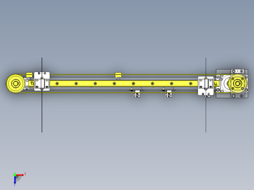 皮带驱动搬运装置（横向）俯视缩略图