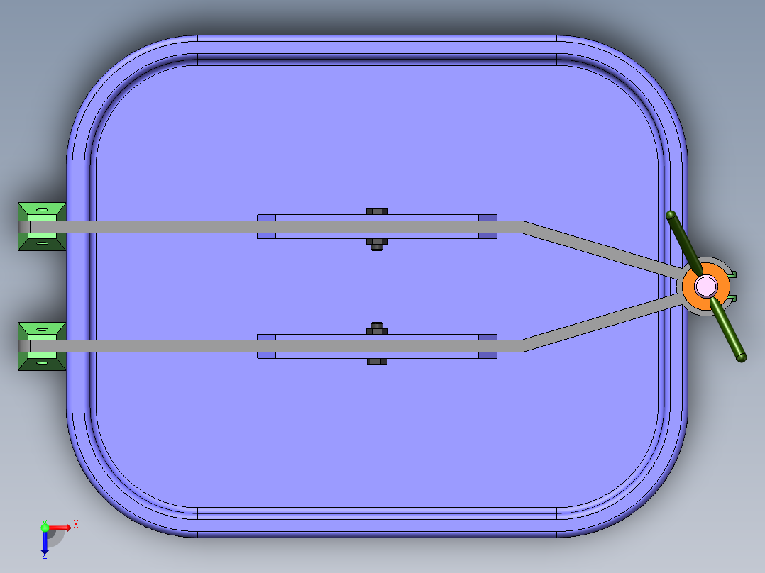 气开人孔俯视图