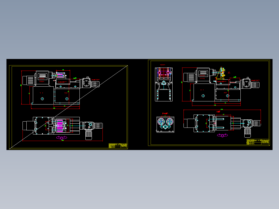 连杆镗孔组合机床（2个63孔）