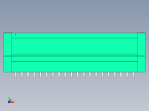 DEGSON 15EDG（公头） 3.5mm 螺钉锁紧，插拔式接线端子 FullPack-15EDGVTM-3.5-40P-14-00AH前视缩略图