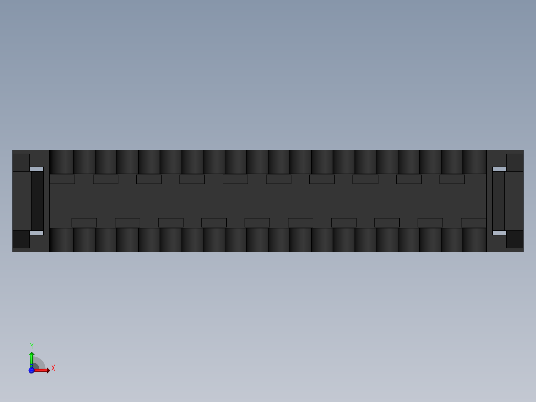 FDC-20 ( DS1018-2.54-20L )前视图