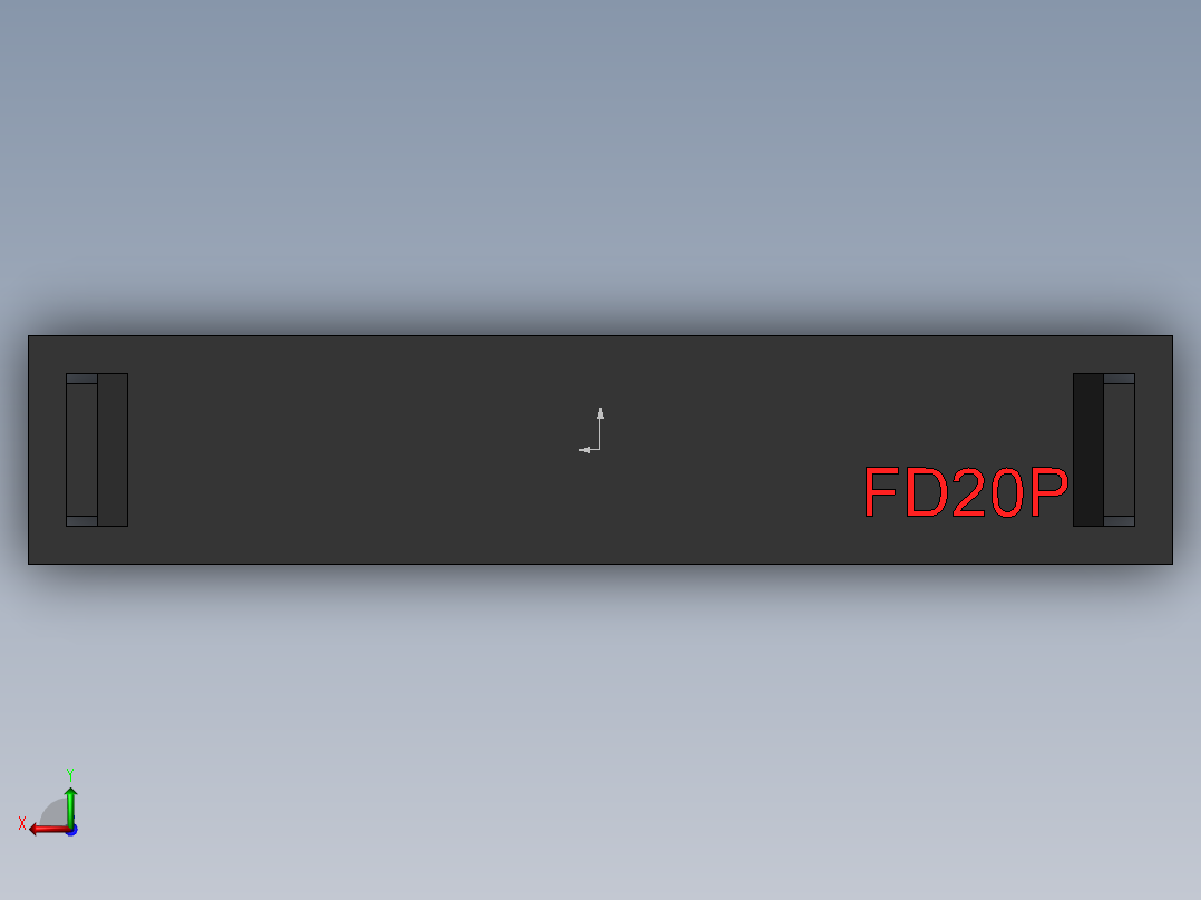 FDC-20 ( DS1018-2.54-20L )后视图