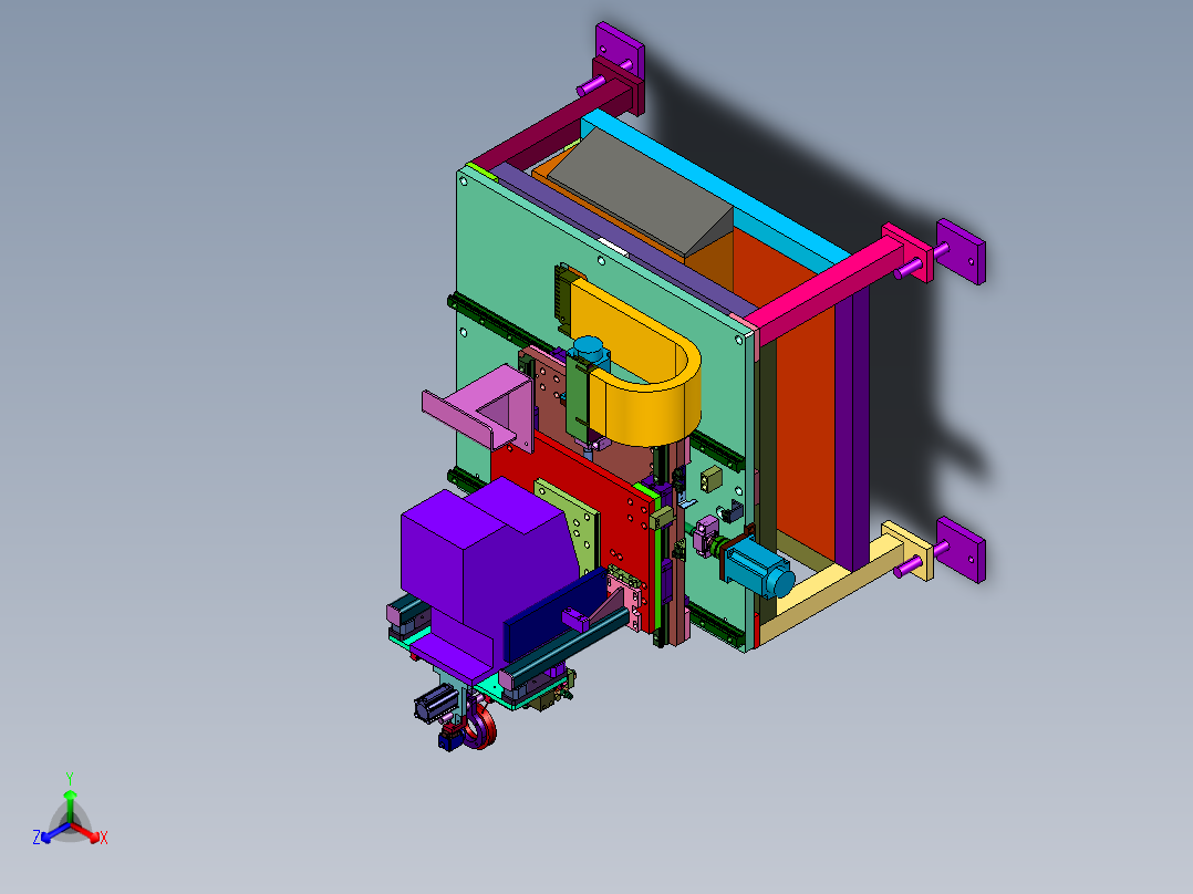 左右前后移动热压焊机