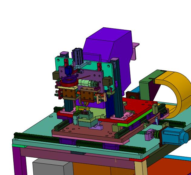 左右前后移动热压焊机