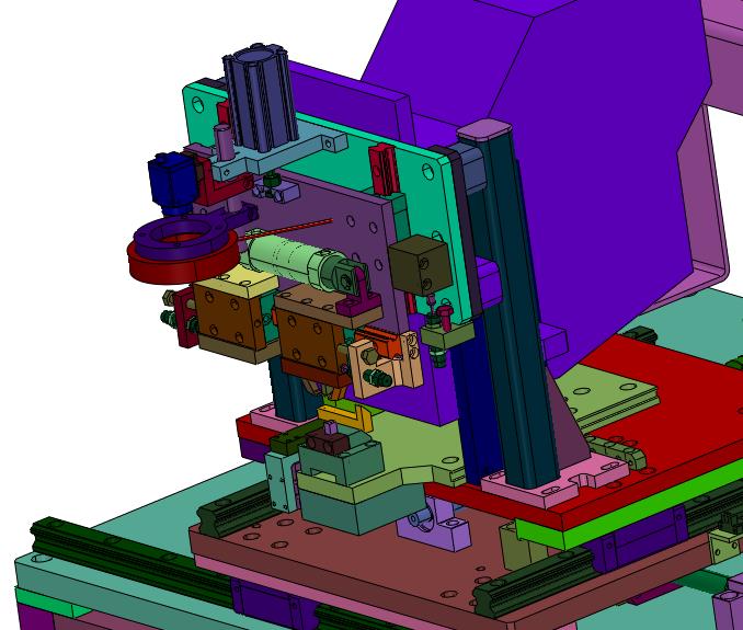 左右前后移动热压焊机