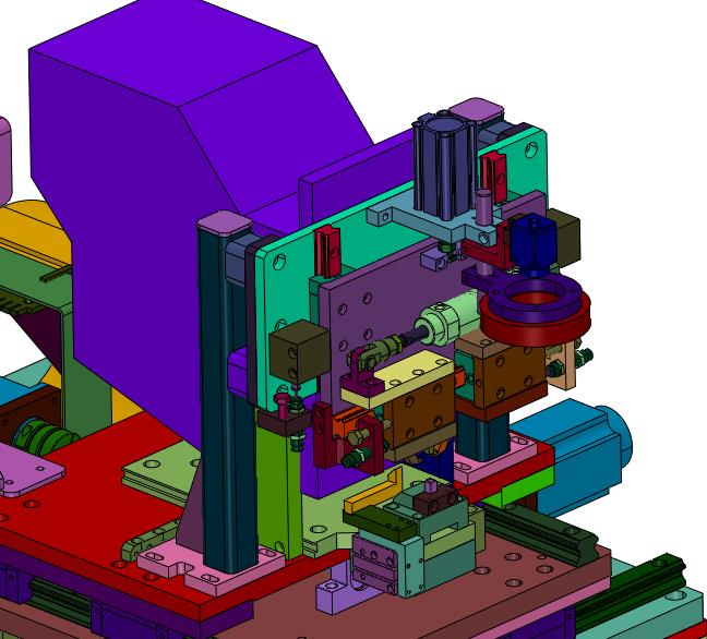 左右前后移动热压焊机